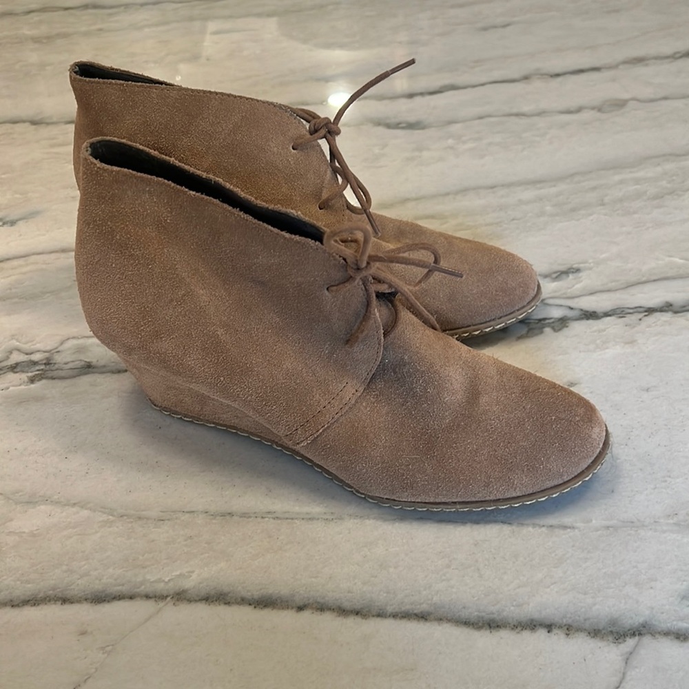 Franco Sarto Suede Booties, 8.5